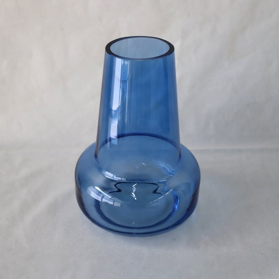 フラワーベース］ビッグガラスベース ブルー商品ページ - 土と風の植物園