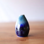 ［フラワーベース］セラミックベース クレイン ブルー