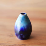 ［フラワーベース］セラミックベース クレイン ブルー