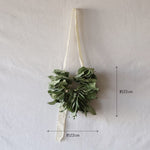 ＜エポック＞レモンリーフのオーバル型スワッグ