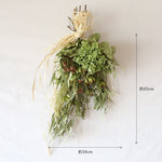 ＜不意打ちの出会い＞紫陽花アナベル・ネべリア・フィリカのスワッグ