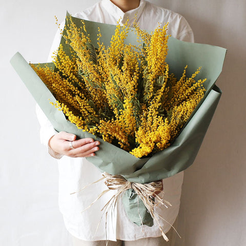 ミモザ一杯の春待ちスワッグブーケ豪華‼️ ミモザ一杯の春待ちスワッグブーケ豪華‼️ 花束の通販（32ページ目） |