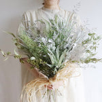 【期間限定10%OFF】＜初夏の花束＞スモークツリーとグリーンのブーケ