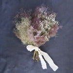 ＜淡雲のグラデーション＞スモークツリーとカスミソウのブーケ