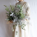 【期間限定10%OFF】＜初夏の花束＞スモークツリーとグリーンのブーケ