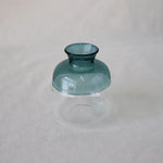 ［フラワーベース］ガラスベースツートンM グリーン