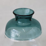 ［フラワーベース］ガラスベースツートンM グリーン