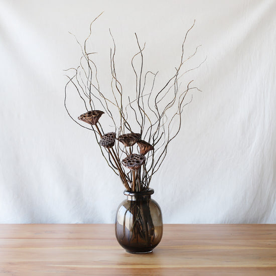 飾るだけでサマになるドライフラワーセット（雲竜柳とおすすめドライフラワー）